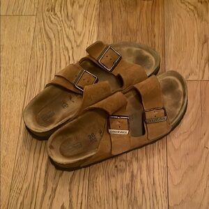 Birkenstock Arizona Suede Sandals
